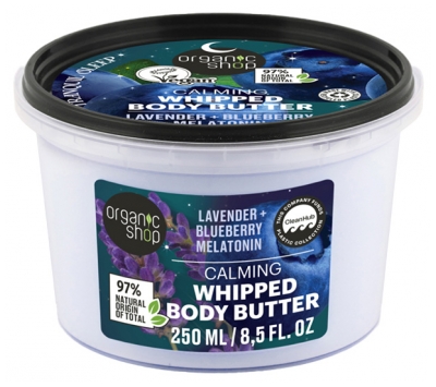 Organic Shop Body Butter Calming Beurre Corps Apaisant 250 ml