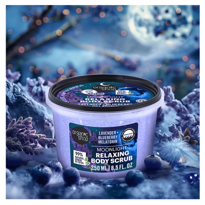 Organic Shop Scrub Corpo Rilassante Alla Lavanda 250 ml