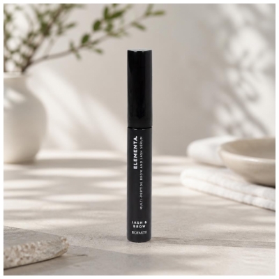 Bioearth Elementa Serum z več peptidi za trepalnice in obrvi 5 ml