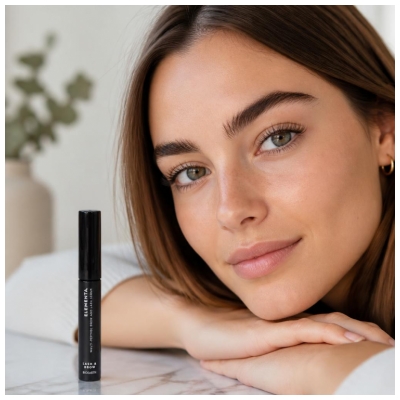 Bioearth Elementa Serum z več peptidi za trepalnice in obrvi 5 ml