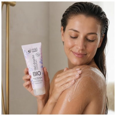 MKL Green Nature Gel de Banho Superengordurante Flor Branca Bio 200 ml