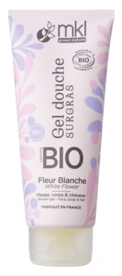 MKL Green Nature Gel Douche Surgras Fleur Blanche Bio 200 ml