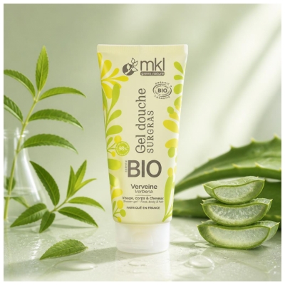 MKL Green Nature Organiczny Odtłuszczony żel pod Prysznic z Werbeną 200 ml