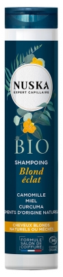 Nuska Shampoing Blond Éclat Bio 230 ml