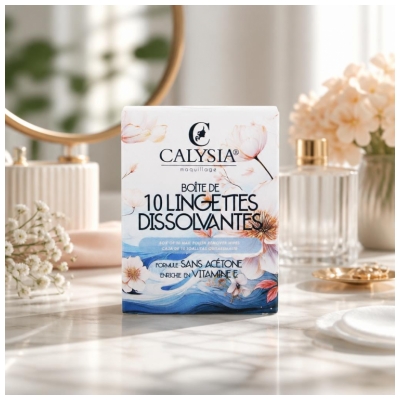 Calysia 10 Lingettes Dissolvantes