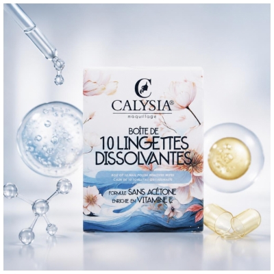 Calysia 10 Lingettes Dissolvantes