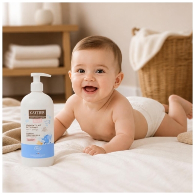 Cattier Leche Limpiadora Ecológica Baby Liniment 500 ml