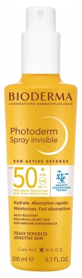 Bioderma Photoderm Neviditelný sprej SPF50+ 200 ml
