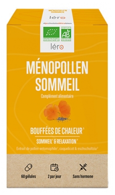Léro Ménopollen Slaap Bio 60 Capsules