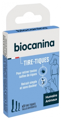 Biocanina Tire-Tiques 3 Crochets