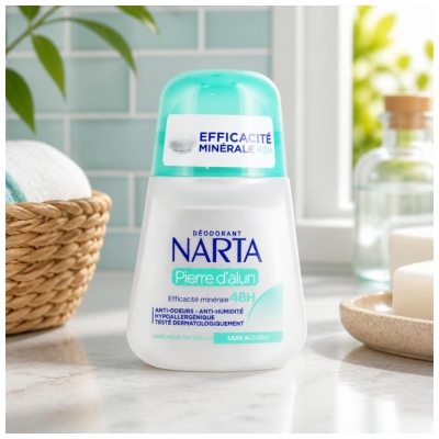 Deodorant cu Piatră de Alun Narta 48H 50 ml