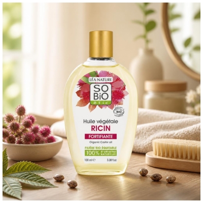 Léa Nature SO BIO étic Aceite de Ricino Ecológico 100 ml