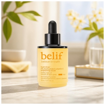 Belif Super Drops Sérum Unifiant 5% Niacinamide et Vitamine C 30 ml