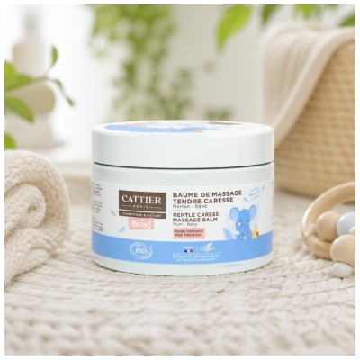 Cattier Baby Baume de Massage Tendre Caresse Bio 100 g