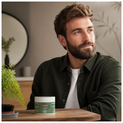 Cattier Men Ravitseva Balm Parta ja Hiukset Bio 90 g