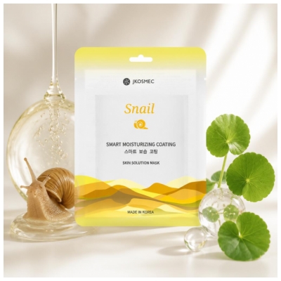 Jkosmec Skin Solution Snail Stofmaske 25 ml