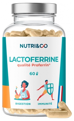 Nutri&Co Lactoferrina 60 Cápsulas
