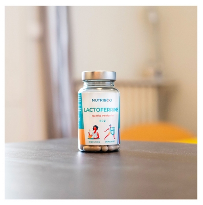 Nutri&Co Lactoferrine 60 Gélules