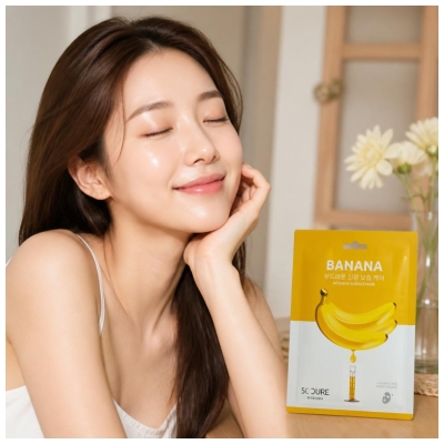 Jkosmec 5C Cure Intensive Essence Banan Stofmaske 25 ml