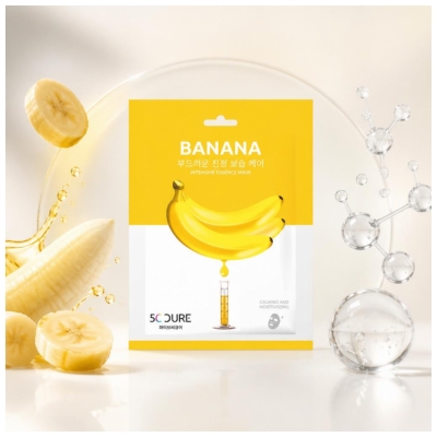 Jkosmec 5C Cure Intensive Essence Banan Stofmaske 25 ml