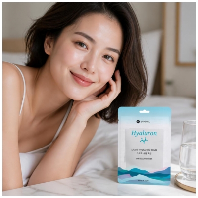 Jkosmec Skin Solution Mască din Pânză Hialuron 25 ml
