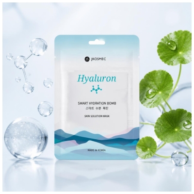Jkosmec Skin Solution Mască din Pânză Hialuron 25 ml
