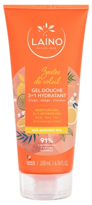 Laino Mitrinošā 3-vienā Citrusaugļu Dušas Želeja 200 ml