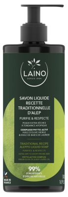 Laino Savon Liquide Recette Traditionnelle d'Alep 500 ml
