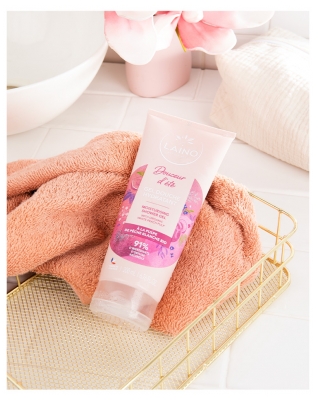 Laino Fugtgivende Brændende Sommer Douche Gel med Hvid Fersken Pulp 200 ml