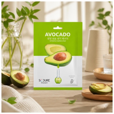 5C Cure Essence Mascarilla Intensiva de Tejido de Aguacate 25 ml