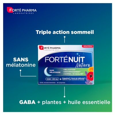 Forté Pharma Forté Nuit Natura 30 comprimés