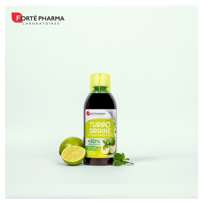 Forté Pharma TurboDraine Minceur 500 ml - Goût : Citron Vert & Menthe