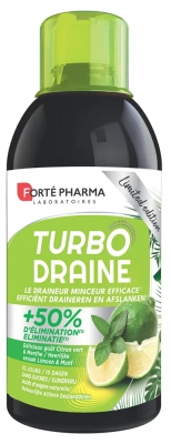 Forté Pharma TurboDraine Minceur 500 ml - Goût : Citron Vert & Menthe