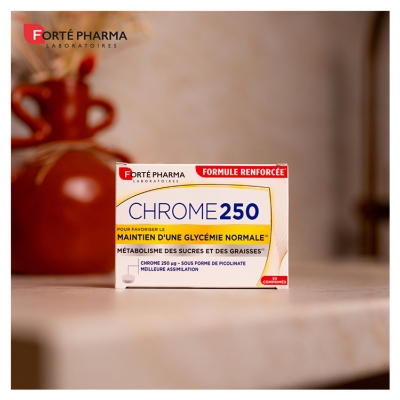 Forté Pharma Crómio 250 µg 30 Comprimidos