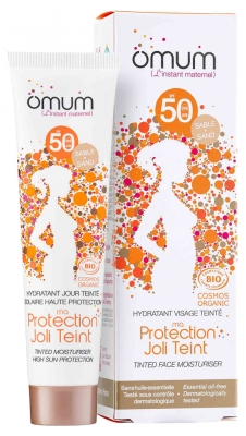 Omum Feuchtigkeitsspendende Gesichtstönung SPF50 Bio 40 ml