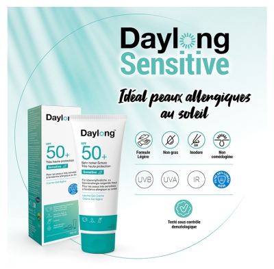 Daylong Sensitive lahka krema-gel SPF50+ 100 ml