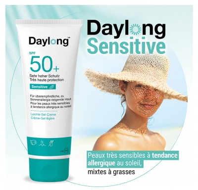 Daylong Sensitive Lätt Kräm-Gel SPF50+ 100 ml