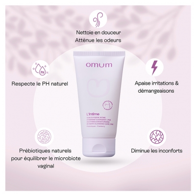 Omum Biologisk Återfuktande & Lugnande Intimhygienvård 150 ml