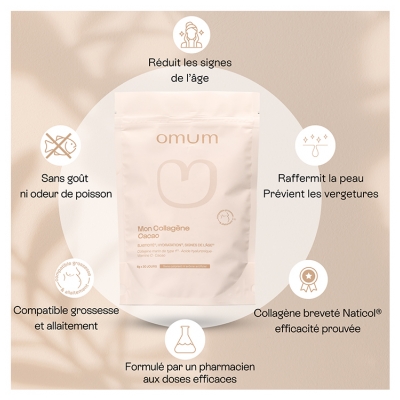 Omum Mit Kollagen Kakao 180 g