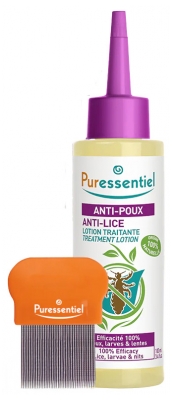 Puressentiel loción antipiojos 100 ml + peine