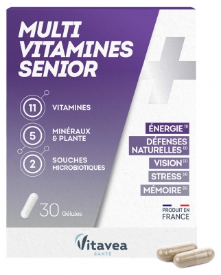 Vitavea Multivitaminas Senior 30 Cápsulas