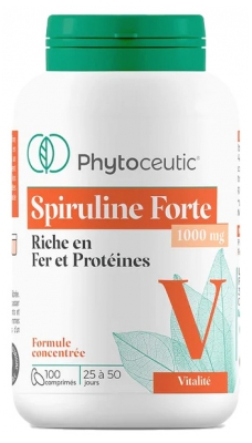 Phytoceutic Spirulīna Forte 1000 mg 100 tabletes