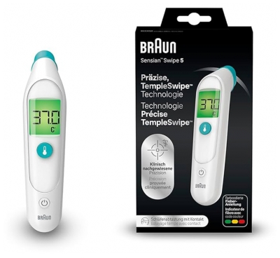 Braun TempleSwipe Temporales Thermometer BST200
