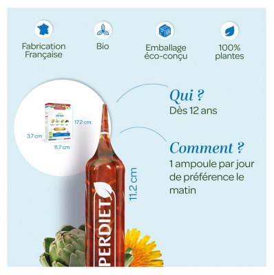 Superdiet Pissenlit Bio 20 Ampoules