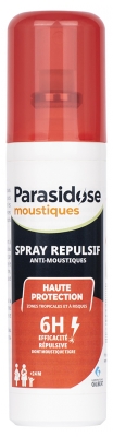 Parasidose Moustiques Zones Tropicales et à Risques Spray Anti-Moustiques 100 ml
