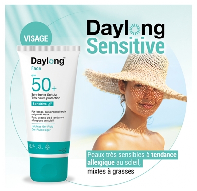 Daylong Gesichtsempfindliches Gel-Fluid SPF50+ 50 ml