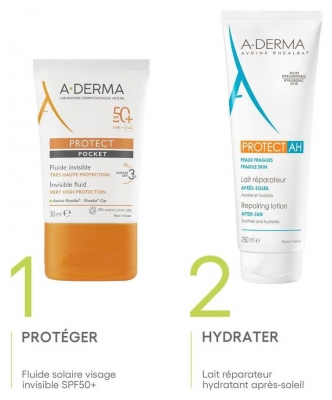 A-DERMA Protect Pocket Fluide Invisible Très Haute Protection 30 ml