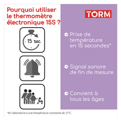 Torm Thermomètre Médical Electronique