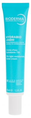 Bioderma Hydrabio Crème D'Eau Hydratante Légère 72H 40 ml