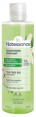 Natessance Tea Tree Puhdistava Shampoo 250 ml